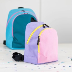 Wykrój na mały plecaczek dla dziecka lub osoby dorosłej, rozmiar S