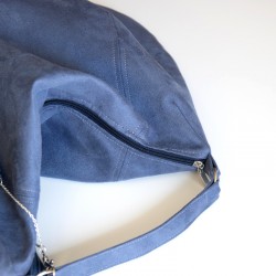 Jak uszyć dużą torebkę z zamkiem, wykrój krawiecki na torebkę worek.