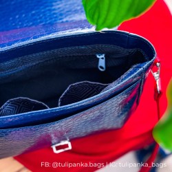 Torebka Flora uszyta przez testerkę wykroju FB: @tulipanka.bags | IG: @tulipanka_bags