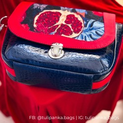 Torebka Flora uszyta przez testerkę wykroju FB: @tulipanka.bags | IG: @tulipanka_bags