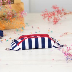 Jak uszyć nerkę z boczkami, zgrabna nerka na pas lub do noszenia przez ciało - wykrój oraz tutorial