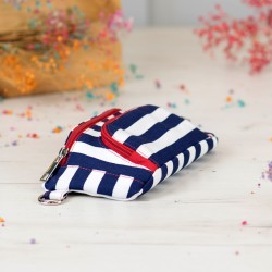 Mała nerka z kieszenią na zamek, dowiedz się jak uszyć nerkę krok po kroku, wykrój dostępny w 4 rozmiarach