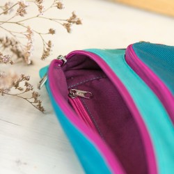 Jak uszyć nerkę z podszewką, szycie nerki krok po kroku, wykrój oraz tutorial