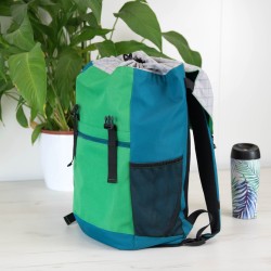 Szycie komina ściąganego sznurkiem - tutorial