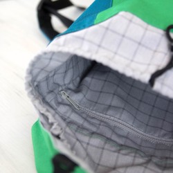 Jak uszyć plecak z podszewką bez użycia lamówki - szycie plecaka krok po kroku