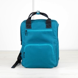 Wykrój na plecak z 2 kieszeniami na zamek. Tutorial na plecak.