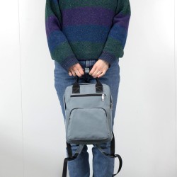 Wykrój na zgrabny, uniwersalny plecak. Instrukcja szycia plecaka krok po kroku.