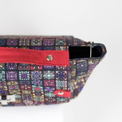 Sztangi skręcane kaletnicze jako mocowanie paska. Ozdobna sztanga w torebce.